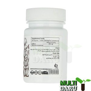 قرص کافئین 200 کارن 60 عددى