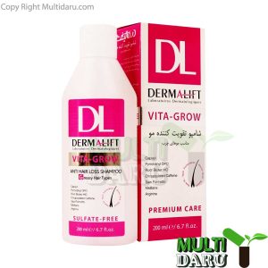 شامپو درمالیفت تقویت کننده موى چرب 200 میل