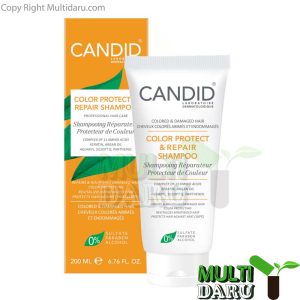 شامپو کاندید موهاى رنگ شده و اسیب دیده 200 میل