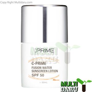 ضد آفتاب فلوئید SPF50 حاوى ویتامین سی فیوژن واتر پریم 40 میل