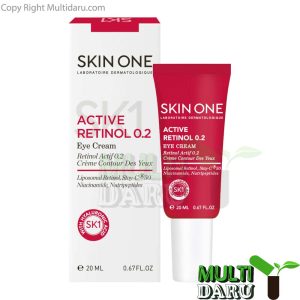 کرم دور چشم اکتیو رتینول ضد چروک اسکین وان 20 میل