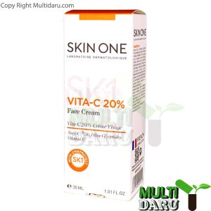 کرم صورت ویتا سی 20 درصد اسکین وان 30 میل