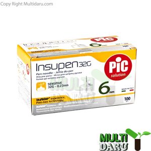 سر سوزن پیک 6 میلى مترى 100 عددى