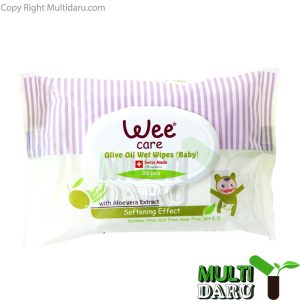 دستمال مرطوب کودک وى کر با عصاره روغن زیتون 20 عددى