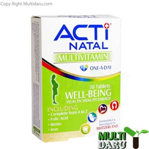 قرص اکتی ناتال ابیان دارو 30 عددی