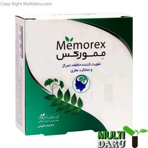 قرص ممورکس ایران داروک 30 عددى
