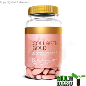 قرص کلاژن گلد آدریان سلامت 60 عددی