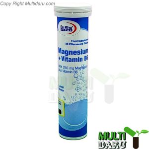 قرص جوشان منیزیم ب6 یوروویتال 20 عددی