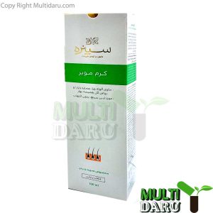 کرم موبر سینره مناسب صورت و بدن 100 میل