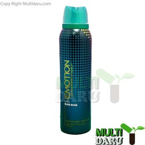 بررسی قیمت و خرید اسپری خوش بو کننده بدن ایموشن HUGO BOSS مردانه
