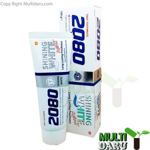 خمیر دندان 2080 مدل سفید كننده 100 گرم