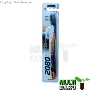 مسواک 2080 مدل CHARCOAL زغالی برس M