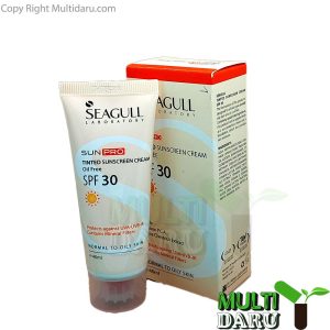 کرم ضد آفتاب SPF30 سی گل رنگی مناسب پوست چرب 40 میل