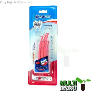 مسواک بین دندانی شماره 0 کانفیدنت 6 عددی