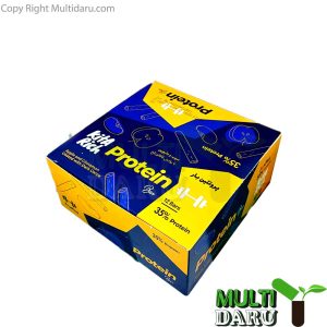 شکلات پروتئین بار کیتاریچ طعم سیب و دارچین 45 گرمی 12 عددی