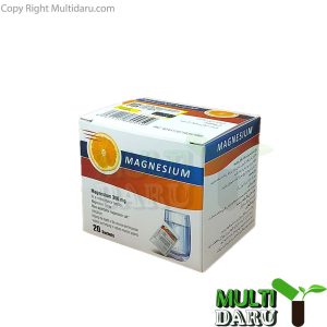 ساشه منیزیم سیترات 300 میلی گرم اکسیر آفرین آریا 20 عددی