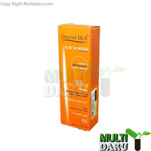کرم ضد آفتاب رنگی دکتر ژیلا SPF95 مناسب انواع پوست 50 گرم