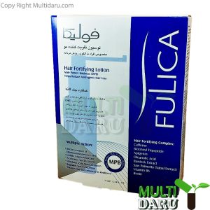 لوسیون تقویت کننده ضدریزش مو فولیکا مناسب آقایان 75 میل