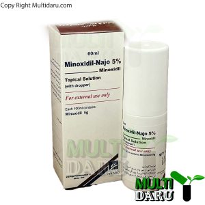بررسی قیمت و خرید محلول ماینوکسیدیل 5 درصد ناژو 60 میل