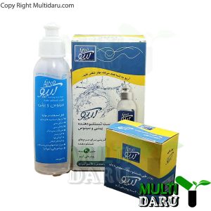 ست شست و شو بینی و سینوس آریو با نمک