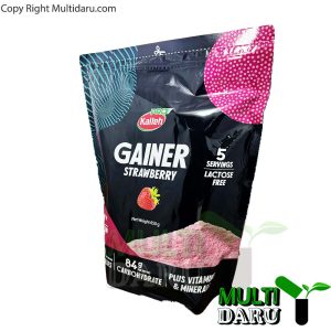 پودر گینر کاله طعم توت فرنگی 650 گرم