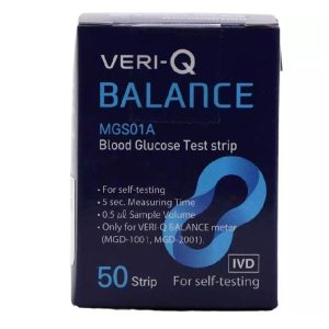 نوار تست قند خون وری کیو (VERI Q) 50 عددی