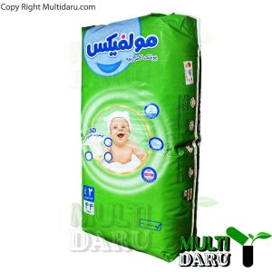 پوشک مولفیکس سایز 2 3-6 کیلو گرم 44 عددی