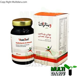 کپسول مولتی ویتامین مینرال ویتالی تون 60 عددی