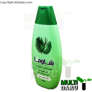 شامپو شوما عصاره هفت گياه مناسب موهاي معمولي تا چرب 400 گرم