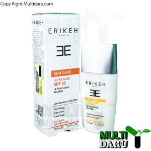 فلوئید ضدآفتاب SPF50 اریکه بیرنگ فاقد چربی 50 میلی‌لیتر