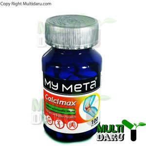 قرص کلسیم کربنات 500 میلی گرم مای متا 100 عددی