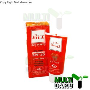 کرم ضد آفتاب دکتر ژیلا SPF30 رنگی 30 گرمی