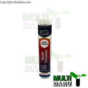 قرص جوشان مولتی ویتامین های هلث 20 عددی طعم پرتقال