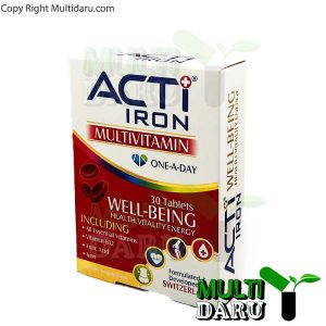 قرص آهن اکتی آیرون 30 عددی