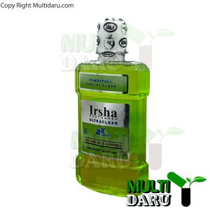 دهان شویه ایرشا حاوی چای سبز و آلوئه ورا 400 میلی لیتر